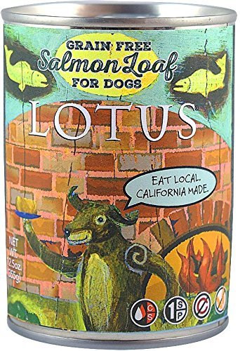 Lotus Grain-Free Loaf Salmon Canned Dog Food - 12.5 Oz - Case of 12  