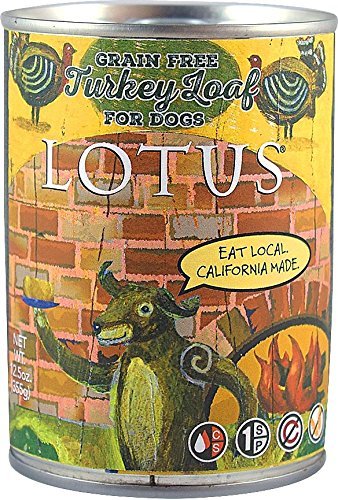 Lotus Grain-Free Loaf Turkey Canned Dog Food - 12.5 Oz - Case of 12  