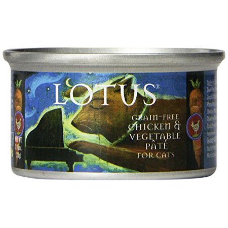 Lotus Pate Grain-Free Chicken Canned Cat Food - 2.75 Oz - Case of 24  