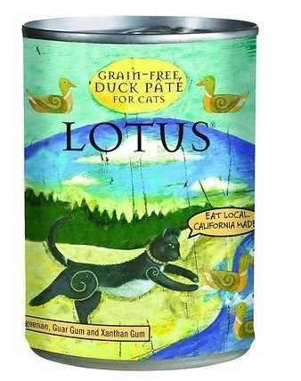 Lotus Pate Grain-Free Duck Canned Cat Food - 12.5 Oz - Case of 12