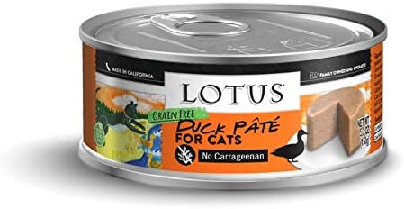 Lotus Pate Grain-Free Duck Canned Cat Food - 5.3 Oz - Case of 24  