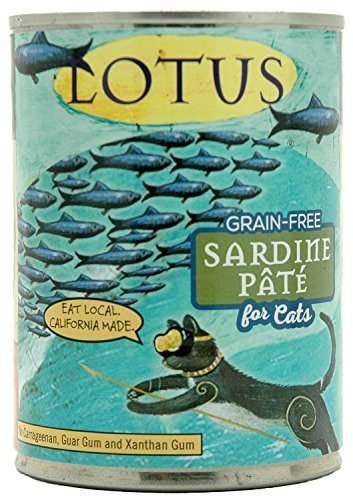 Lotus Pate Grain-Free Sardine Canned Cat Food - 12.5 Oz - Case of 12  