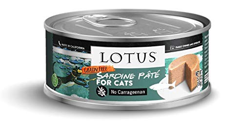 Lotus Pate Grain-Free Sardine Canned Cat Food - 5.3 Oz - Case of 24