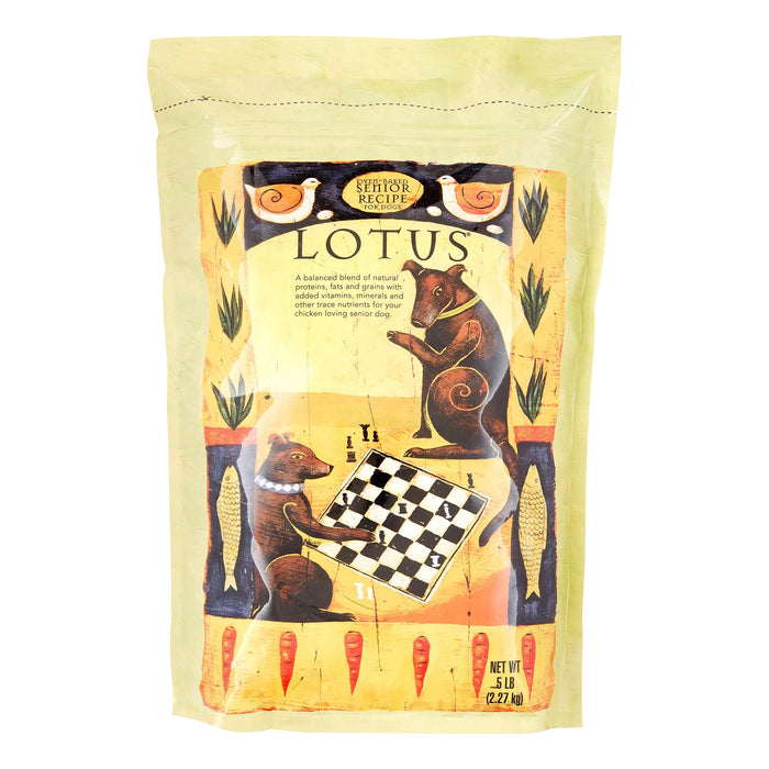 Lotus Senior Chicken Dry Dog Food - 5 lbs