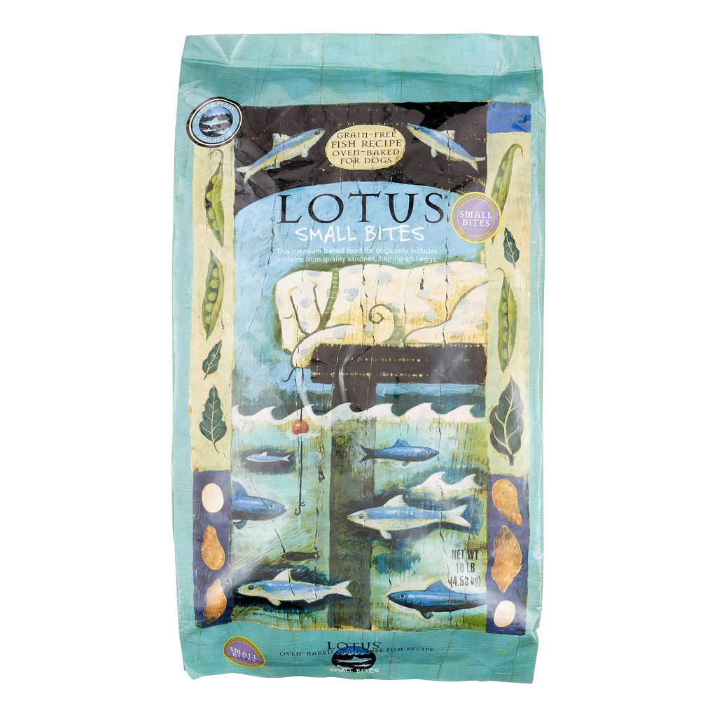 Lotus Small Bites Grain-Free Sardine Pollock Dry Dog Food - 10 lbs  