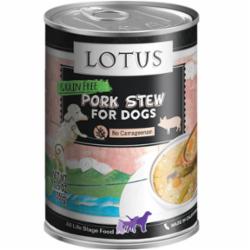 Lotus Stew Grain-Free Pork Canned Dog Food - 12.5 Oz - Case of 12  