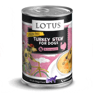Lotus Stew Grain-Free Turkey Canned Dog Food - 12.5 Oz - Case of 12