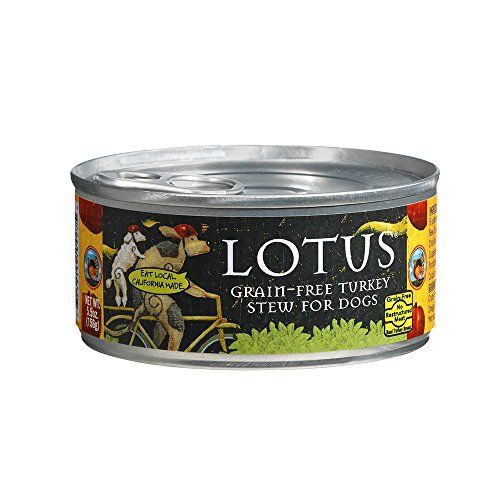 Lotus Stew Grain-Free Turkey Canned Dog Food - 5.5 Oz - Case of 24  