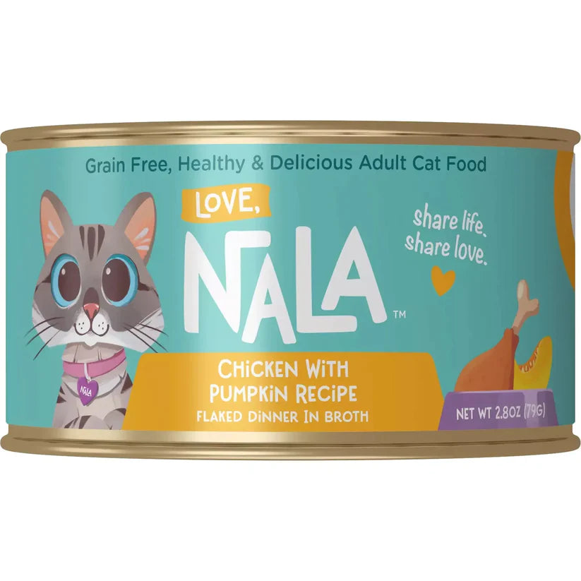 Love Nala Adult Chicken Carrot and Pumpkin Pate Canned Cat Food - 2.8 Oz - Case of 12  