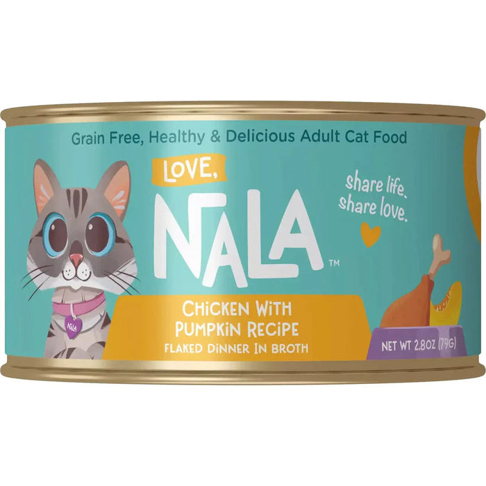 Love Nala Adult Chicken Carrot and Pumpkin Pate Canned Cat Food - 2.8 Oz - Case of 12