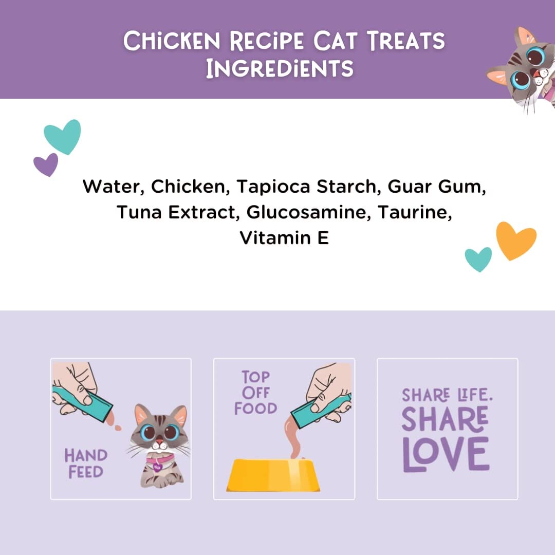 Love Nala Chicken Plus Trout Squeezable Mouse Wet Cat Food - 2 Oz - 4 Count  