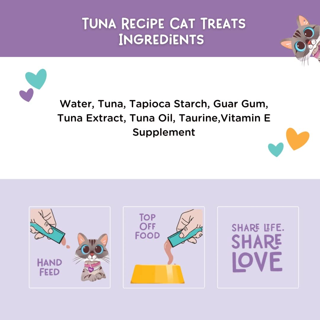 Love Nala Tuna Plus Trout Squuezable Mousse Wet Cat Food - 2 Oz - 4 Count  