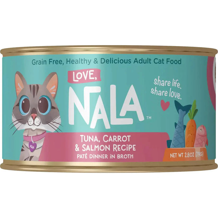 Love Nala Tuna Salmon and Carrot Pate Canned Cat Food - 2.8 Oz - Case of 12