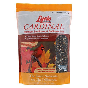Lyric Cardinal Sunflower & Safflower Mix Wild Bird Food - 3.75 Lbs - 8 Pack