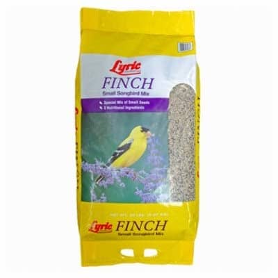 Lyric Finch Small Songbird Wild Bird Food Mix - 20 Lbs  