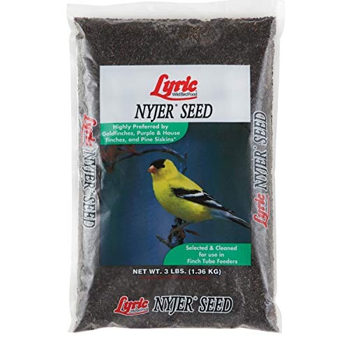 Lyric Nyjer Seed Wild Bird Food - 3 Lbs - 12 Pack  