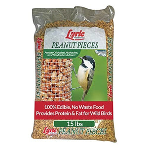 Lyric Peanut Pieces Wild Bird Food - 15 Lbs