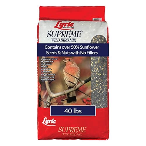 Lyric Supreme Wild Bird Food Seed Mix - 40 Lbs  