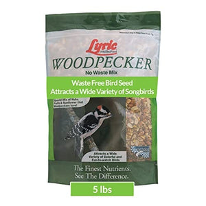 Lyric Woodpecker No Waste Wild Bird Food Mix - 5 Lbs - 8 Pack