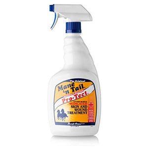 Mane 'N Tail Pro-Tect Medicated Spray Veterinary Supplies Sprays/Daubers - 32 Oz