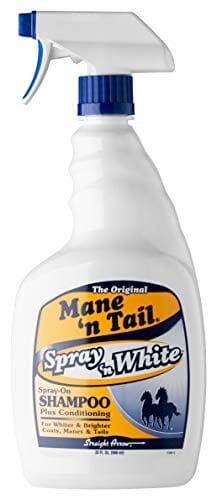 Mane 'N Tail Spray 'N White Pet Shampoo - 1 Qt