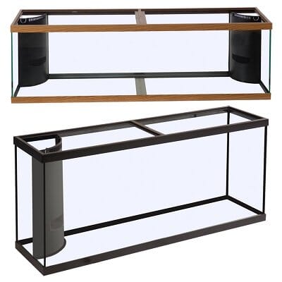 Marineland Corner-Flo Aquarium with 1 Overflow Tank - 75 Gal - 48 X 18 X 21  