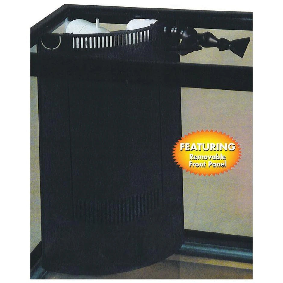 Marineland Corner-Flo Aquarium with 2 Overflow Tank - 180 Gal - 73 X 25 ...