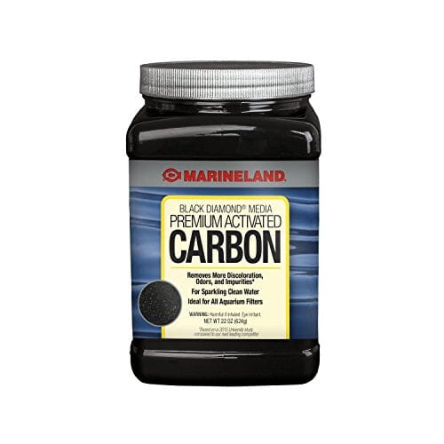Marineland Diamond Black Activated Carbon Aquarium Filter Media Additives - 22 Oz  