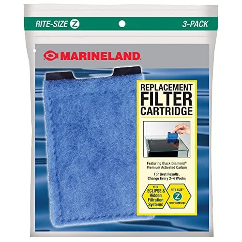 Marineland Eclipse Rite-Size Filter Cartridge Aquarium Filter Insert - Z - 3 Pack  