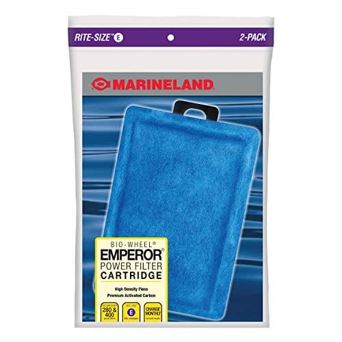 Marineland Emperor Rite-Size Filter Cartridge Aquarium Filter Insert - Size E - 2 Pack  