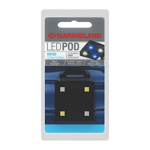 Marineland Light Pod 50/50 Aquarium LED Lighting - White/Blue  