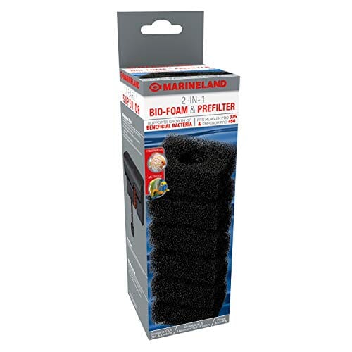 Marineland Penguin/Emperor Pro 2-In-1 Foam Filter Aquarium Filter Insert - 1 Count  