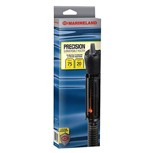 Marineland Precision Submersible Heater Submersible Fish Tank Heater - 75 Watt  