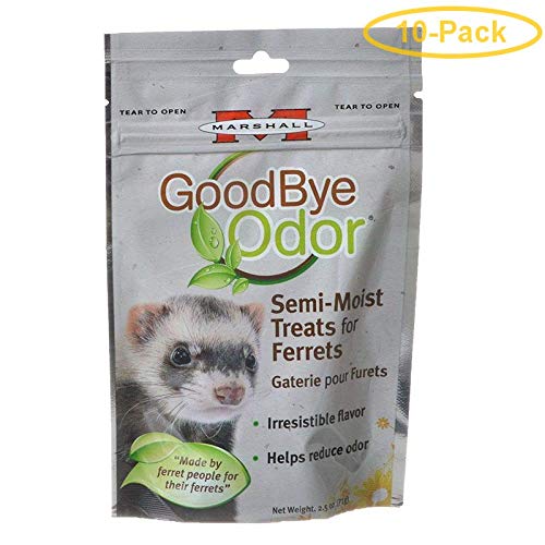 Marshall GoodBye Odor Semi-Moist Treats for Ferrets - 2.5 oz