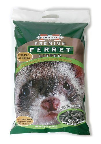 Marshall Premium Ferret Litter - 18 lb  