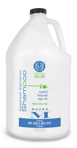 Mauro Essential Elements Extreme Dry Skin & Anti-Itch Formula Cat and Dog Shampoo - 128 oz Bottle  