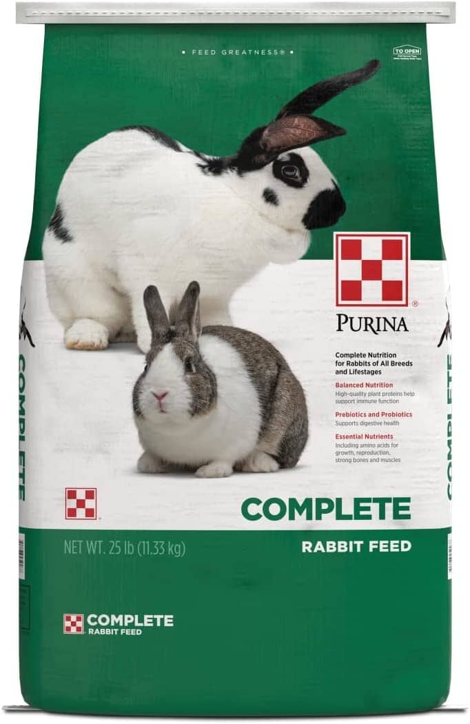 Mazuri Rabbit Chow Complete (1/8") Small Animal Food - 25 Lbs  