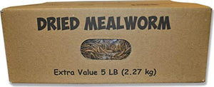 Mealworm To Go Dried Mealworms Value Wild Bird Food - 5 Lbs