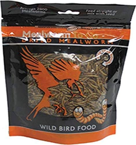 Mealworm To Go Dried Mealworms Wild Bird Food - 3.52 Oz  