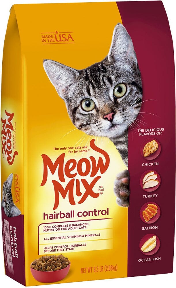 Meow Mix Hairball Control Dry Cat Food  