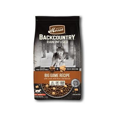 Merrick 'Backcountry' Big Game Recipe Dry Dog Food - 4 lb Bag