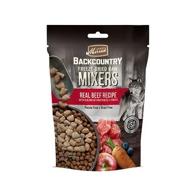 Merrick 'Backcountry' Grain-Free Freeze-Dried Raw Beef Dog Food Mixers- 5.5 oz Bag