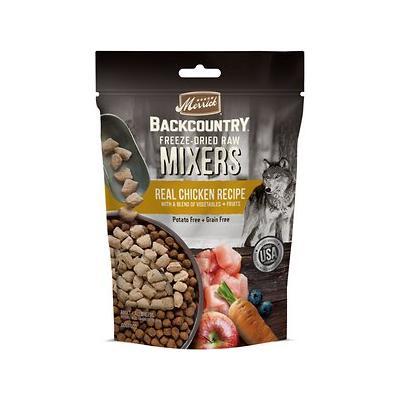 Merrick 'Backcountry' Grain-Free Freeze-Dried Raw Chicken Dog Food Mixers- 5.5 oz Bag  