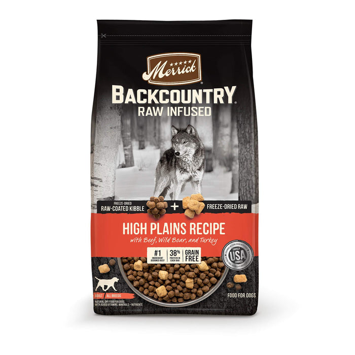 Merrick 'Backcountry' High Plains Recipe Dry Dog Food - 10 lb Bag