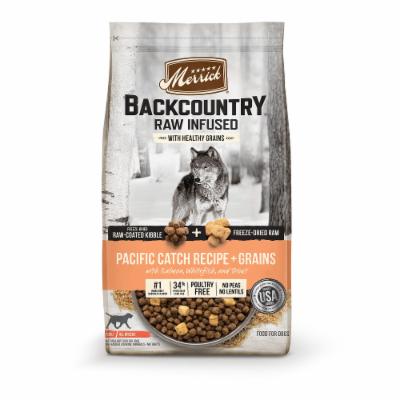 Merrick 'Backcountry' Pacific Catch Recipe with Healthy Grains Dry Dog Food - 10lb  