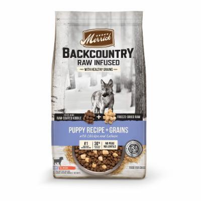 Merrick 'Backcountry' Puppy Recipe with Healthy Grains Dry Dog Food - 10lb