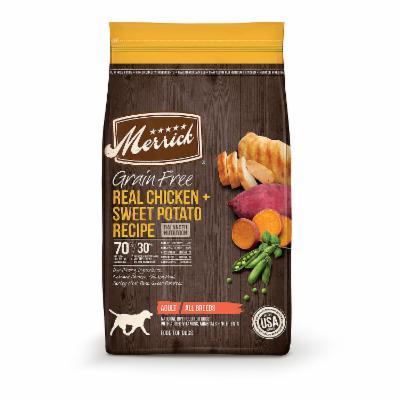 Merrick Grain-Free Chicken & Sweet Potato Dry Dog Food - 10 lb Bag