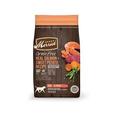 Merrick Grain-Free Salmon & Sweet Potato Dry Dog Food - 4 lb Bag  