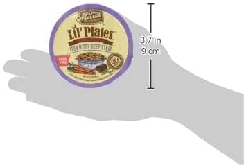 Merrick Lil' Plates Grain-Free Small-Breed Itsy Bitsy Beef Wet Dog Food - 3.5 Oz Trays - Case of 12  