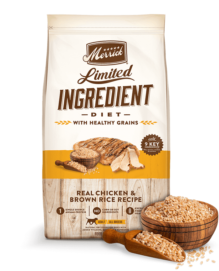 Merrick Limited Ingredient Diet LID Chicken & Brown Rice - 12 lb Bag